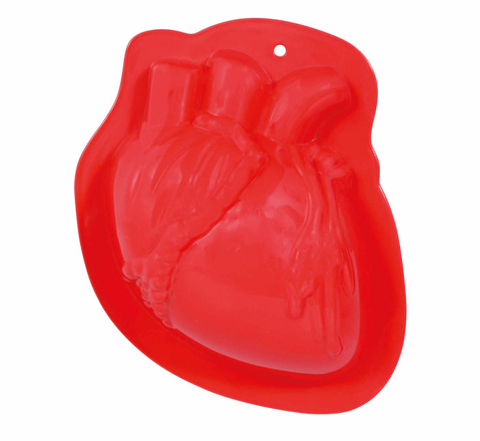 Molde Halloween Forma Corazón Para Gelatina 16cm