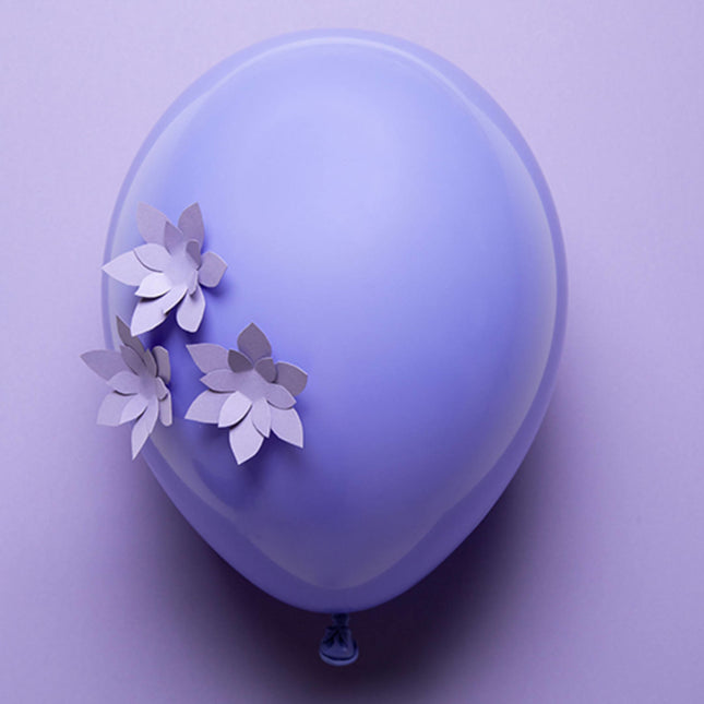 Globos Lavanda Azul aciano 33cm 100pcs