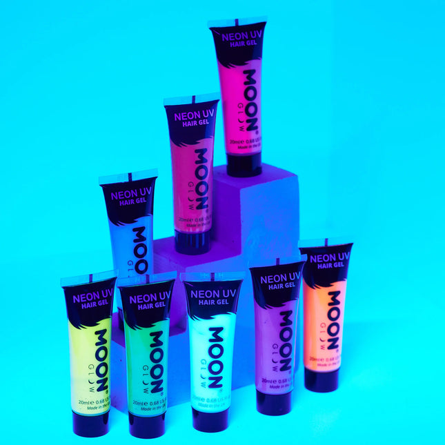 Gel UV para el pelo Moon Glow Neon Morado Intenso 20ml