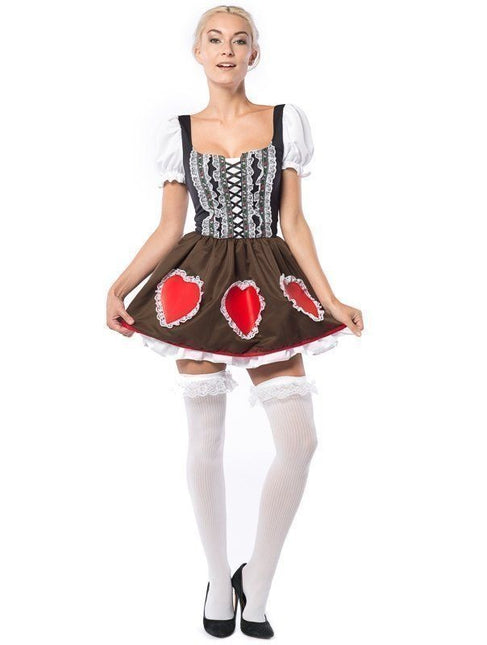 Vestido Dirndl Oktoberfest Corazón