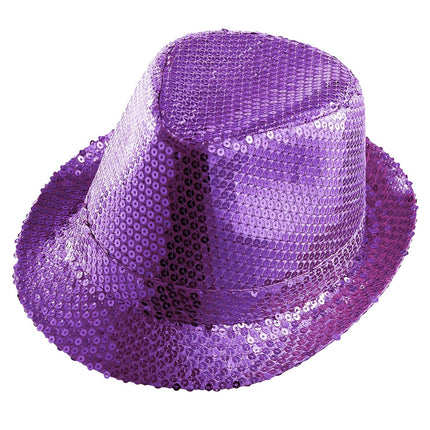 Sombrero Lentejuelas Morado