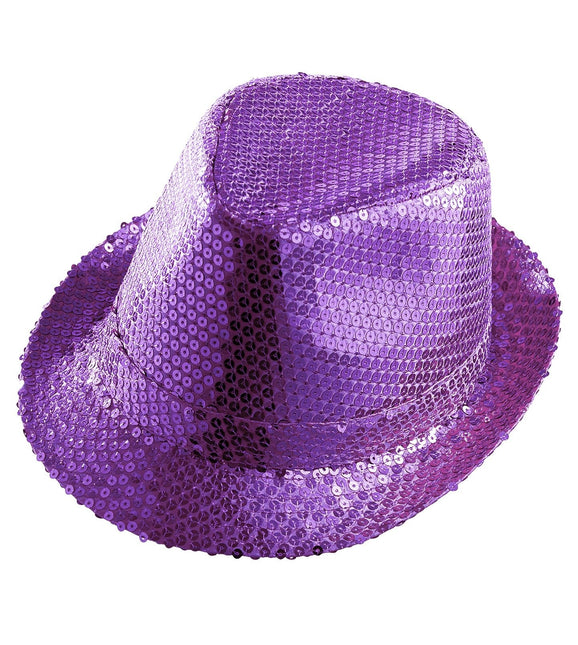 Sombrero Lentejuelas Morado