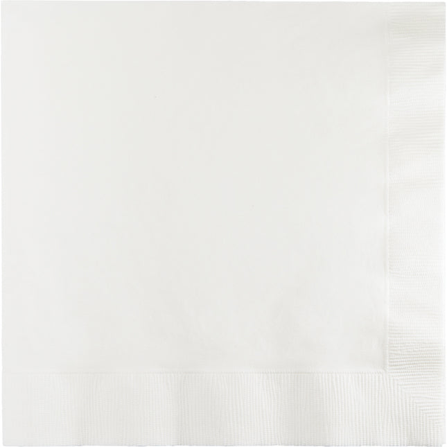 Servilletas blancas 3 capas 33cm 50pcs
