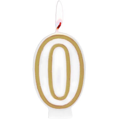 Vela Simply Chic Oro Figura 0