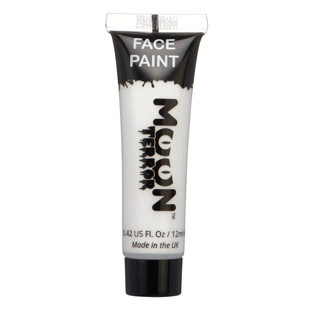 Moon Terror Pintura Facial de Halloween Wicked White 12ml