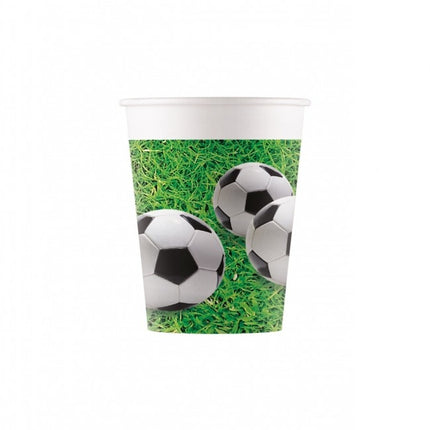 Vasos Fútbol 200ml 8ud