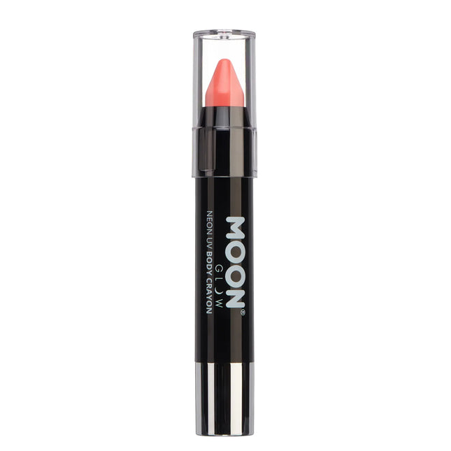 Moon Glow Pastel Neon UV Body Crayons Coral Pastel 3.2g