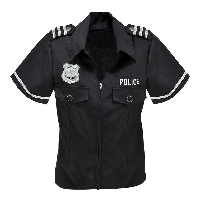 Blusa Policía Negra Señoras