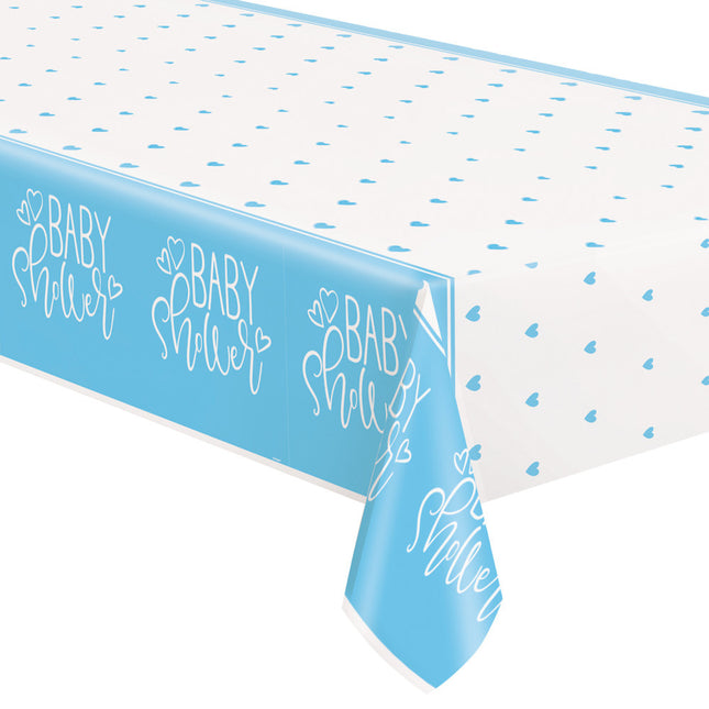 Mantel Baby Shower Azul 2.13m