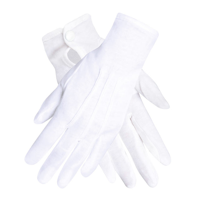 Pulsador Guantes Blancos