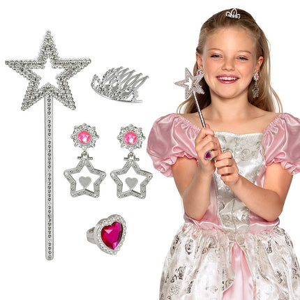 Set de accesorios Princesas 5 piezas