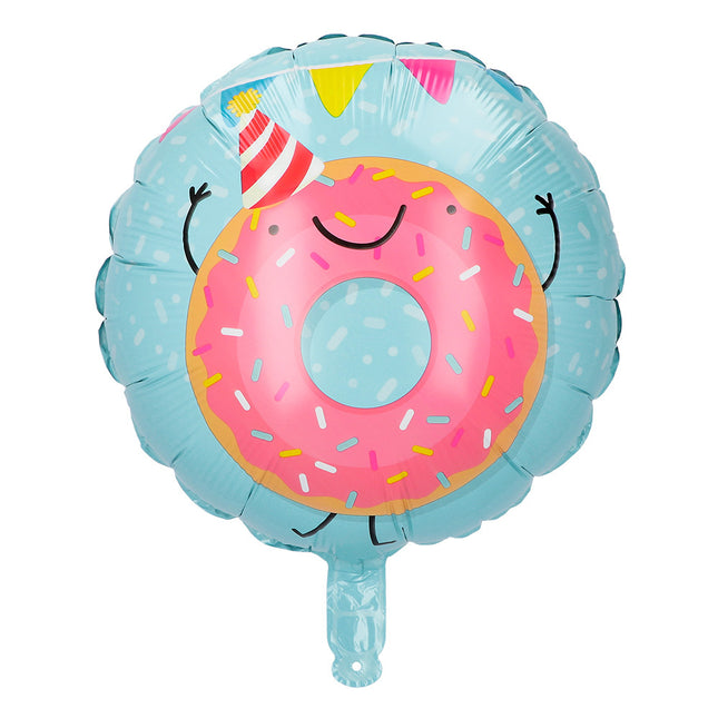 Globo de Helio Donut Doble Cara 45cm