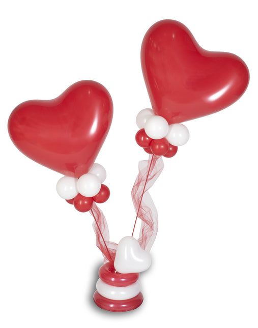 Globos Corazón Rojo 30cm 50pcs