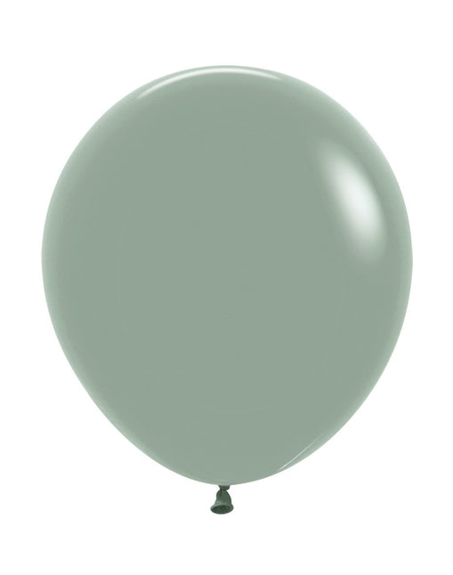 Globos Pastel Atardecer Laurel Verde 45cm 25pcs