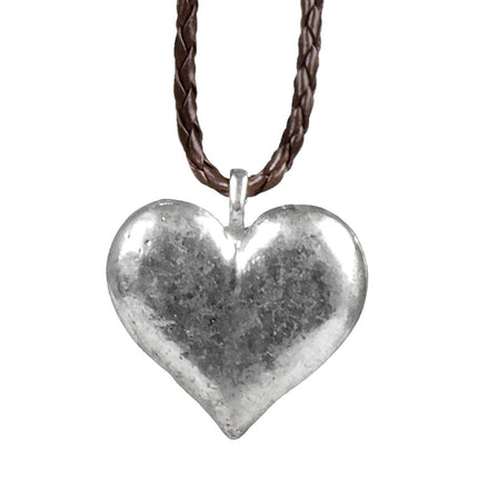 Collar Corazón Plata