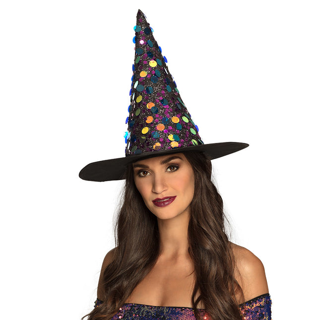 Brillantina para Sombrero de Bruja de Halloween