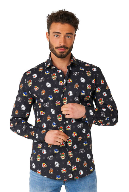 Camisa Super Mario Bad Guys Hombre OppoSuits