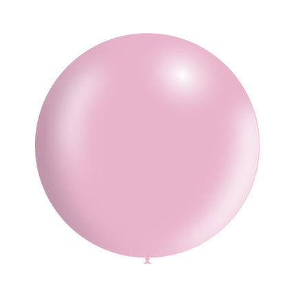 Globo Gigante Rosa Claro Metalizado 60cm