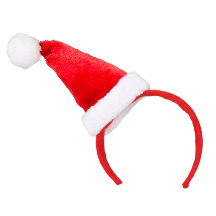 Diadema de Navidad Gorro de Navidad Rojo