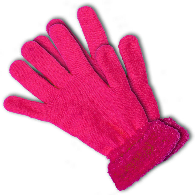 Guantes Rosa Neón