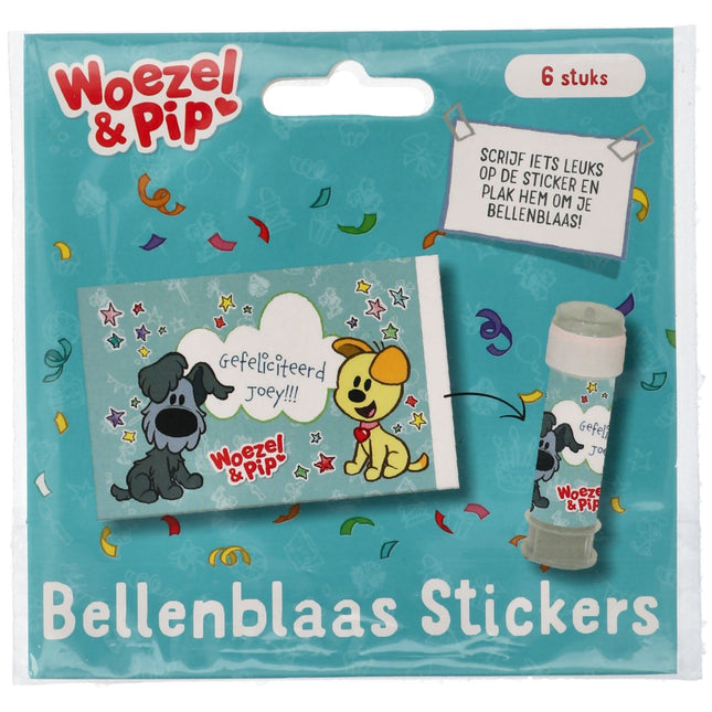 Woezel En Pip Burbuja Soplado 6pcs