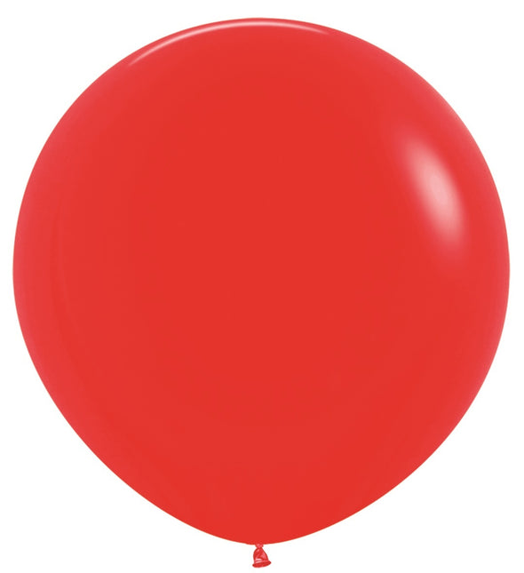 Globos Rojo 91cm 2pcs