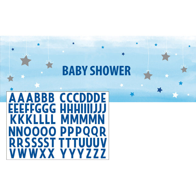 Babyshower Bandera Azul 1,52 m