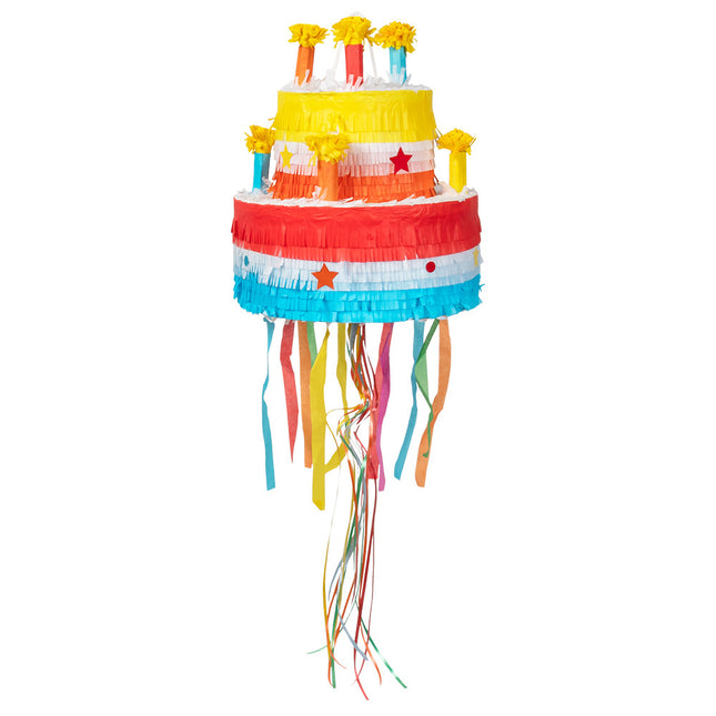 Piñata Tarta de Cumpleaños 34cm