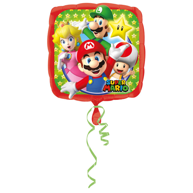 Globo de Helio Super Mario 43cm vacío