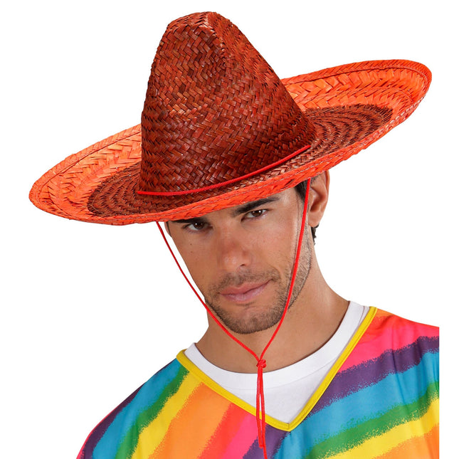 Sombrero Naranja 48cm