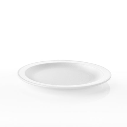 Platos Blancos Reutilizables 18cm 6pcs