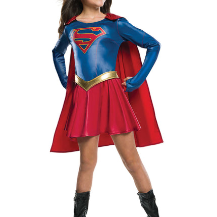 Traje Supergirl Vestido Niño