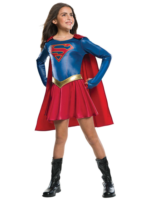 Traje Supergirl Vestido Niño