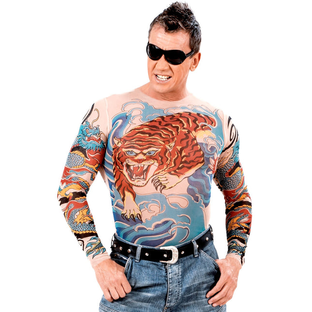 Camisa Tattoo Tiger