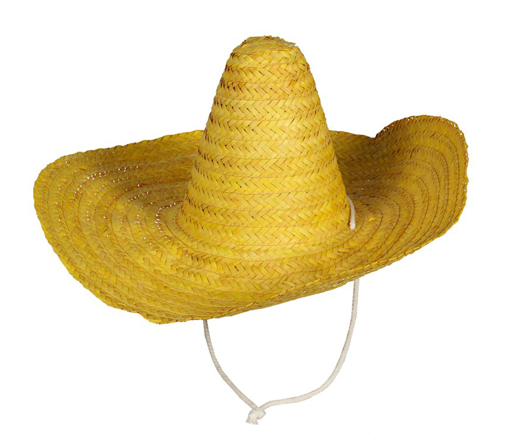 Sombrero Mexicano Amarillo