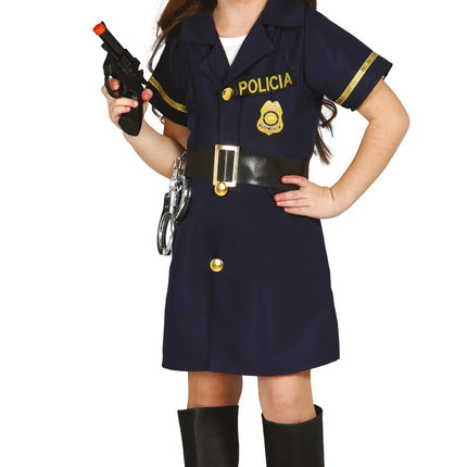 Vestido de policía infantil