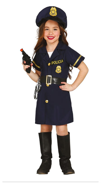 Vestido de policía infantil