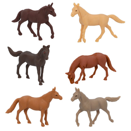 Caballos Compartir Regalos Caballos 6cm 6pcs