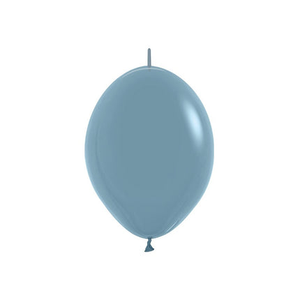 Globos Azul Atardecer Pastel 15cm 50pcs