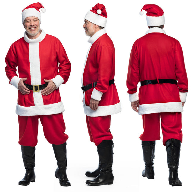 Traje de Papá Noel de Lujo