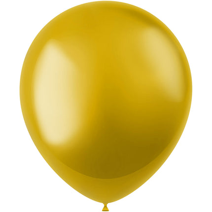 Globos de Oro Metálicos Stardust Gold 33cm 50pcs