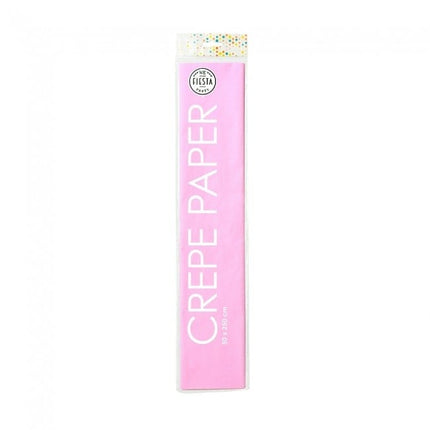 Papel Crepé Rosa Brillante 50cm 2,5m