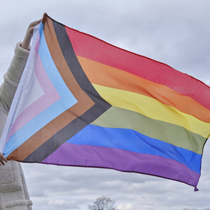 Bandera Vivir en Paz 23cm