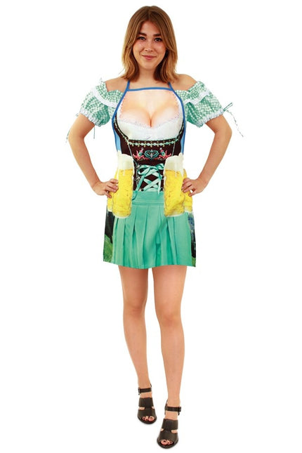 Delantal Dirndl Oktoberfest Mujer