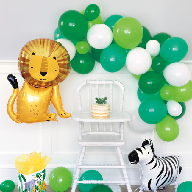 Arco de globos casero Set Verde 40 piezas