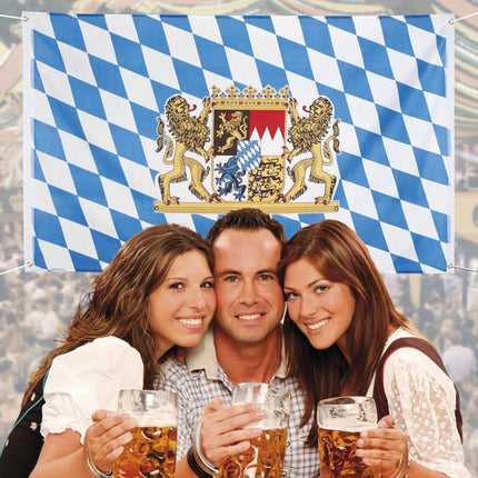 Bandera Oktoberfest Baviera 1,5m