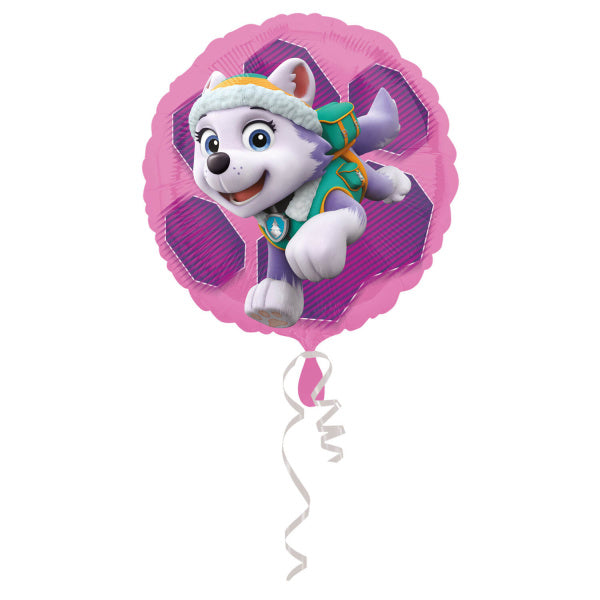 Globo de Helio Paw Patrol Skye & Everest 43cm vacío