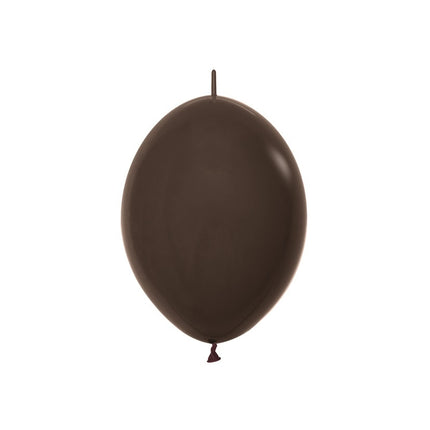 Globos Marrón Chocolate 15cm 50pcs