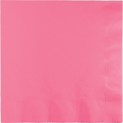 Servilletas Rosa 2 Capas 33cm 20uds.