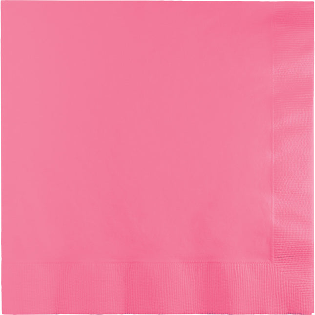 Servilletas Rosa 2 Capas 33cm 20uds.